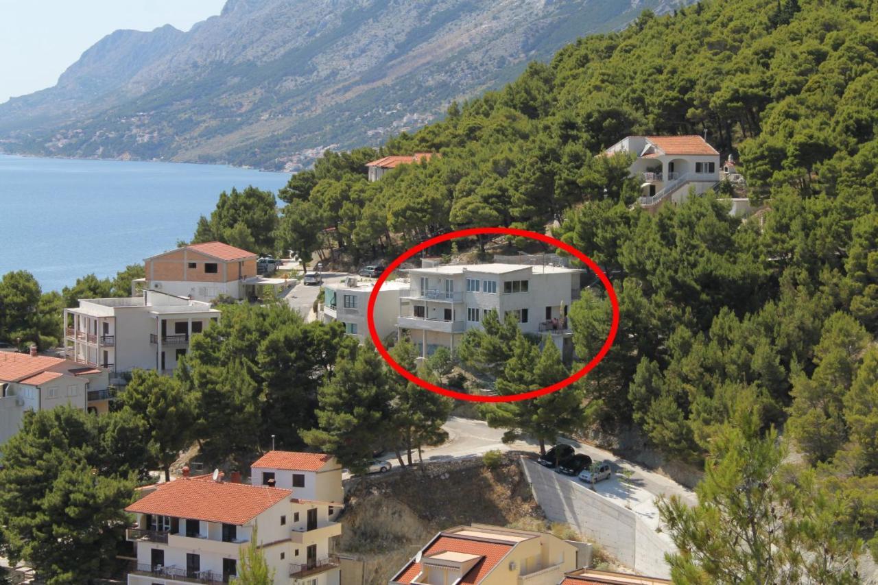 Apartments And Rooms With Parking Space Brela, Makarska - 6895 ภายนอก รูปภาพ